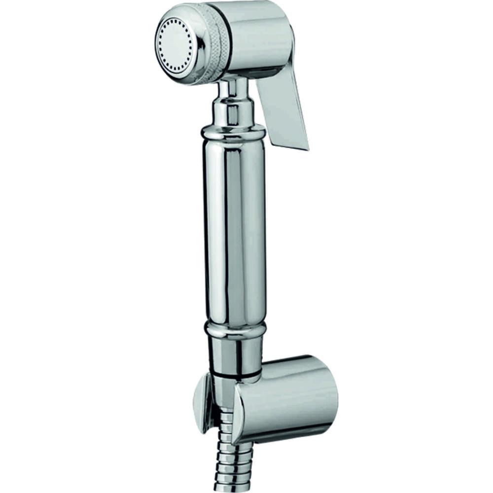 Health Faucet (Brass) with 1 mtr. CP Flexible Hose (SS 304) & ABS Holder